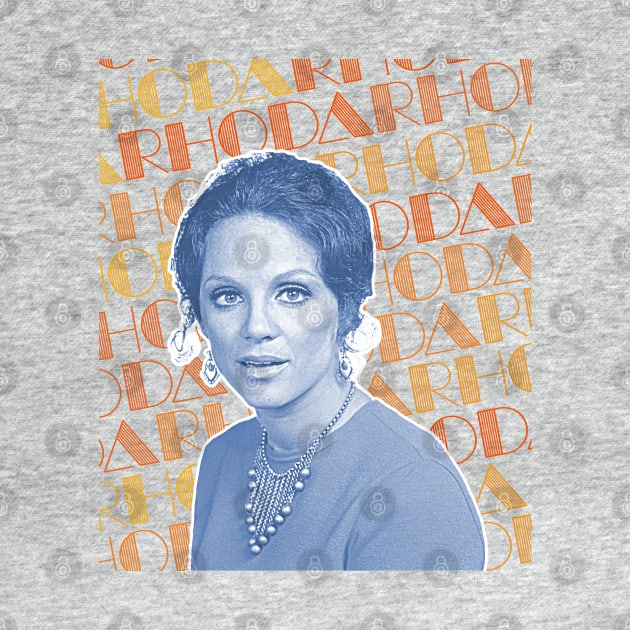 Rhoda // Retro 70s TV Sitcom FanArt Design by darklordpug